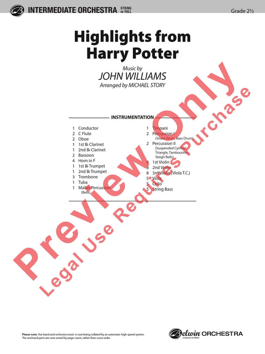 Harry Potter, Highlights from 總譜 | 小雅音樂 Hsiaoya Music