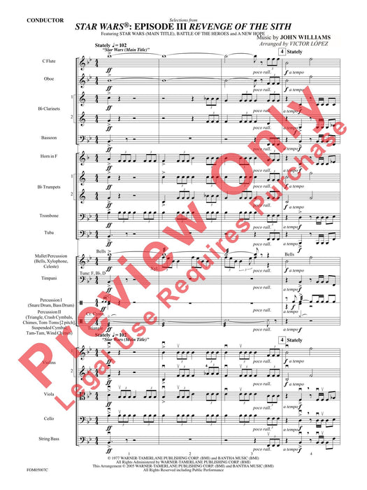 Star Wars®: Episode III Revenge of the Sith, Selections from | 小雅音樂 Hsiaoya Music