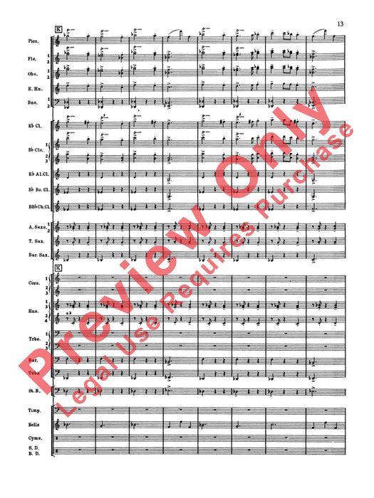 Symphonic Dance No. 2 舞曲 總譜 | 小雅音樂 Hsiaoya Music