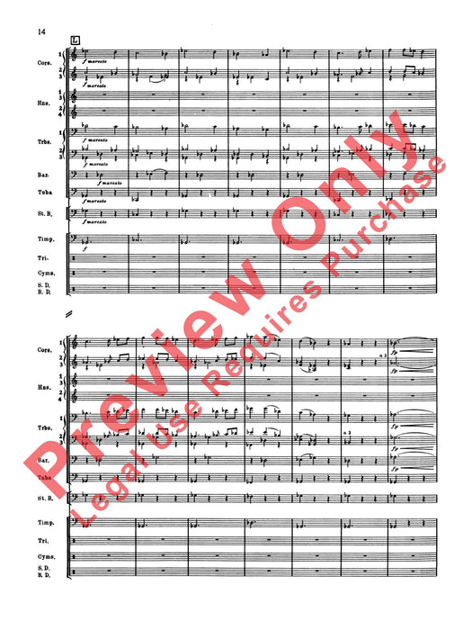 Symphonic Dance No. 2 舞曲 總譜 | 小雅音樂 Hsiaoya Music