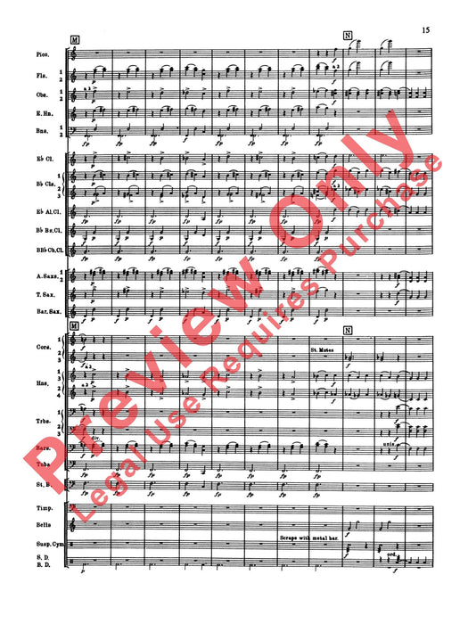 Symphonic Dance No. 2 舞曲 總譜 | 小雅音樂 Hsiaoya Music