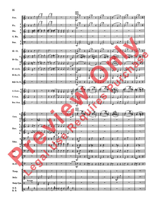 Symphonic Dance No. 2 舞曲 總譜 | 小雅音樂 Hsiaoya Music