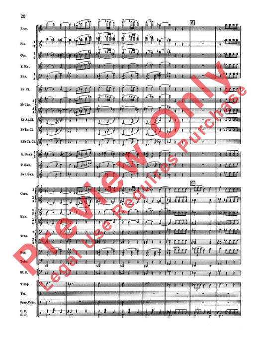 Symphonic Dance No. 2 舞曲 總譜 | 小雅音樂 Hsiaoya Music