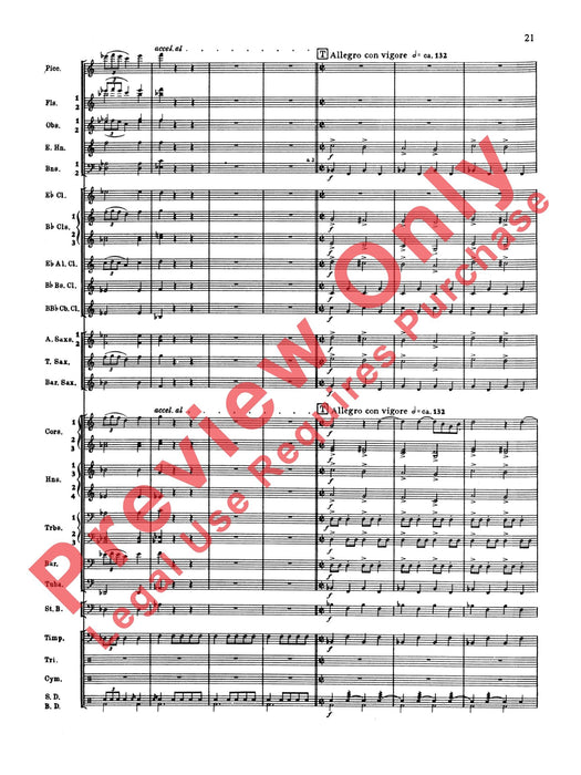 Symphonic Dance No. 2 舞曲 總譜 | 小雅音樂 Hsiaoya Music