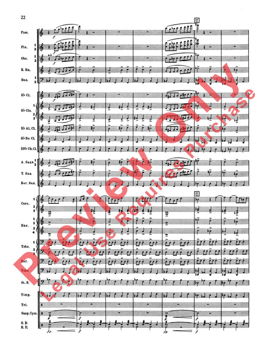 Symphonic Dance No. 2 舞曲 總譜 | 小雅音樂 Hsiaoya Music