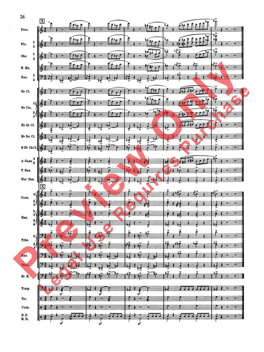 Symphonic Dance No. 2 舞曲 總譜 | 小雅音樂 Hsiaoya Music