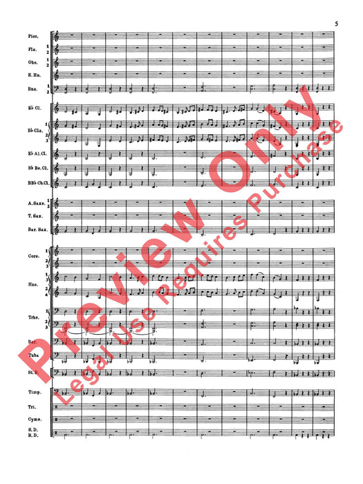 Symphonic Dance No. 2 舞曲 總譜 | 小雅音樂 Hsiaoya Music