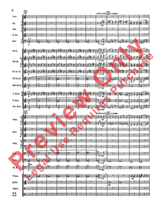 Symphonic Dance No. 2 舞曲 總譜 | 小雅音樂 Hsiaoya Music