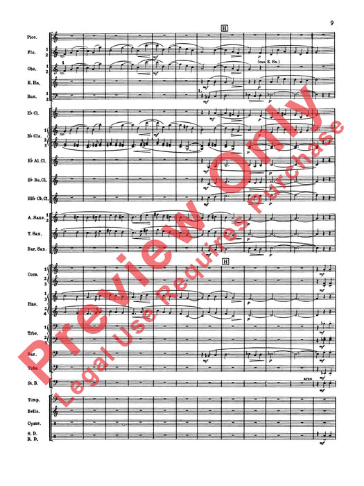 Symphonic Dance No. 2 舞曲 總譜 | 小雅音樂 Hsiaoya Music