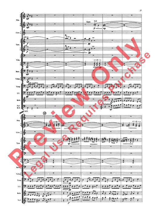 Symphony for Brass and Percussion 交響曲 銅管 擊樂器 總譜 | 小雅音樂 Hsiaoya Music