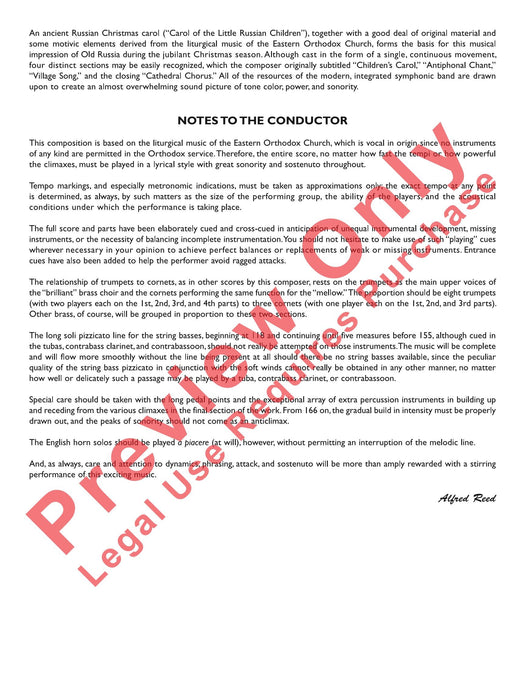 Russian Christmas Music 總譜 | 小雅音樂 Hsiaoya Music