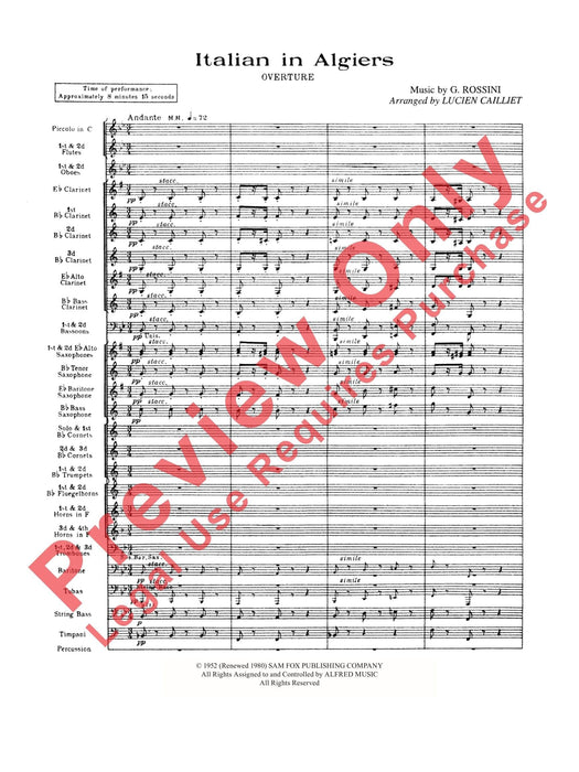 Italian in Algiers (Overture) 羅西尼 序曲 | 小雅音樂 Hsiaoya Music