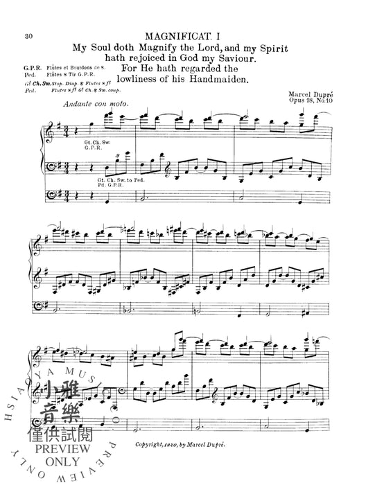 Fifteen Pieces (Vepres du Commun), Opus 18 (Complete) 小品 作品 | 小雅音樂 Hsiaoya Music