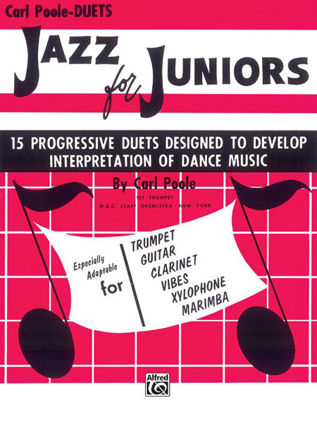 Jazz for Juniors Duets preparatory to jazz-playing like instruments, especially Trumpet, Clarinet and Guitar 爵士音樂 二重奏 爵士音樂 小號 豎笛 吉他 | 小雅音樂 Hsiaoya Music