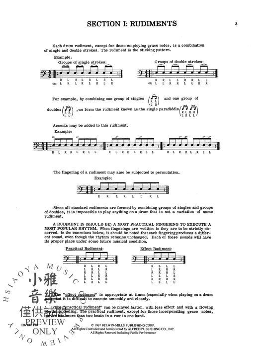 Drum Method: Intermediate 鼓 | 小雅音樂 Hsiaoya Music