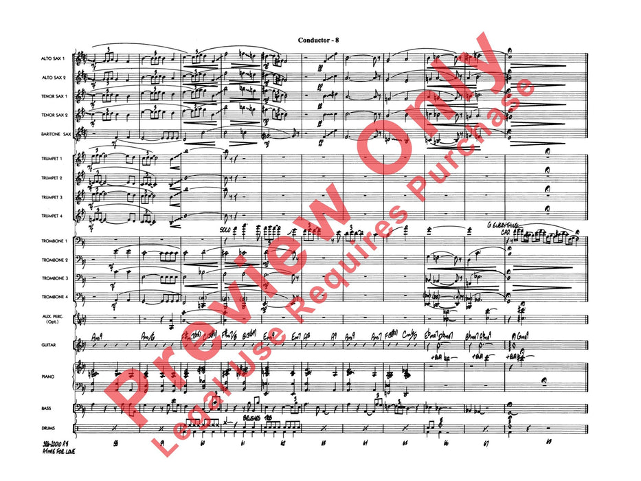 A Time for Love 總譜 | 小雅音樂 Hsiaoya Music