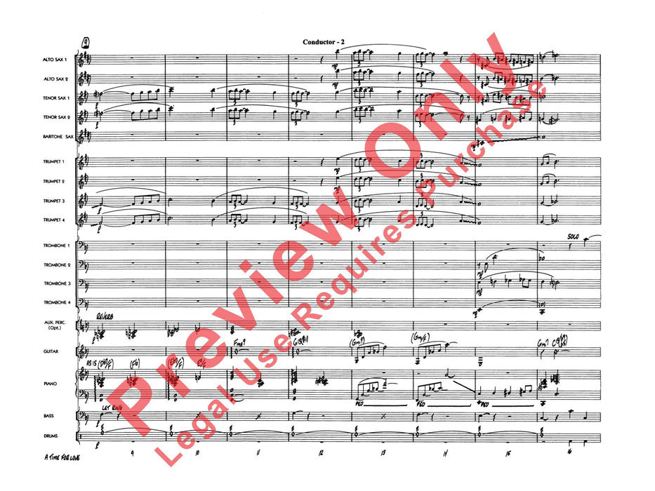 A Time for Love 總譜 | 小雅音樂 Hsiaoya Music