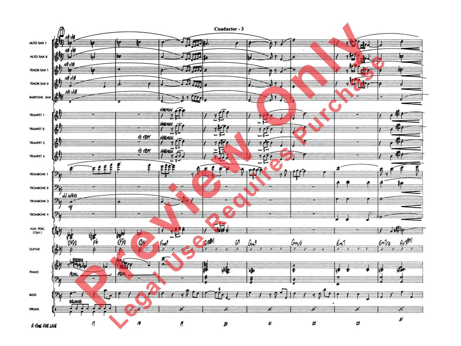 A Time for Love 總譜 | 小雅音樂 Hsiaoya Music