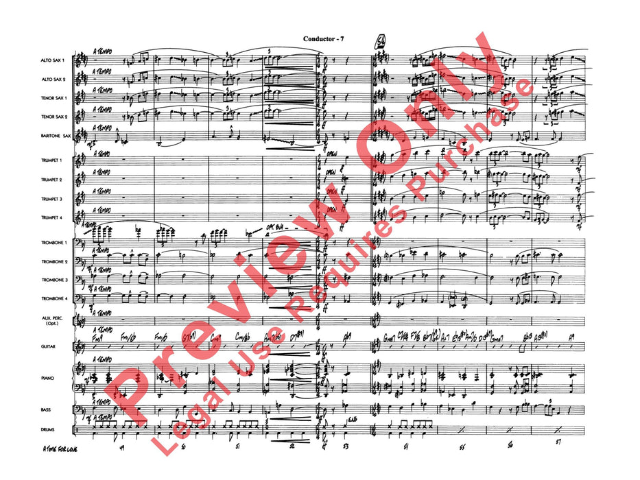 A Time for Love 總譜 | 小雅音樂 Hsiaoya Music