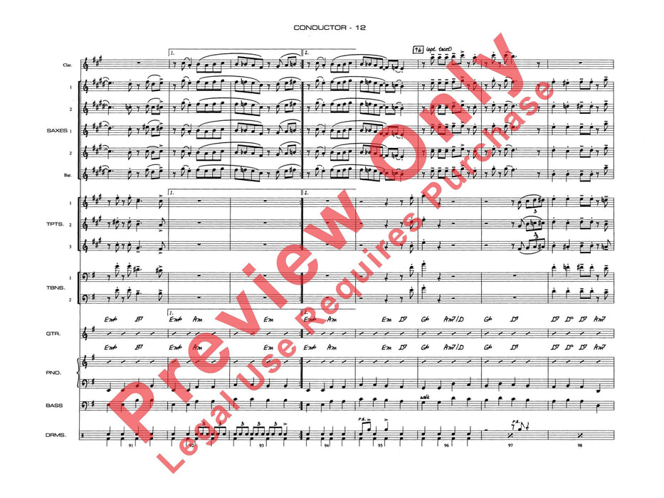 A Salute to Benny Goodman 總譜 | 小雅音樂 Hsiaoya Music