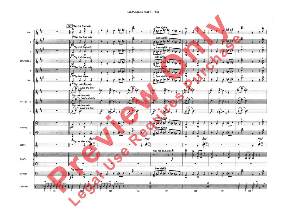 A Salute to Benny Goodman 總譜 | 小雅音樂 Hsiaoya Music