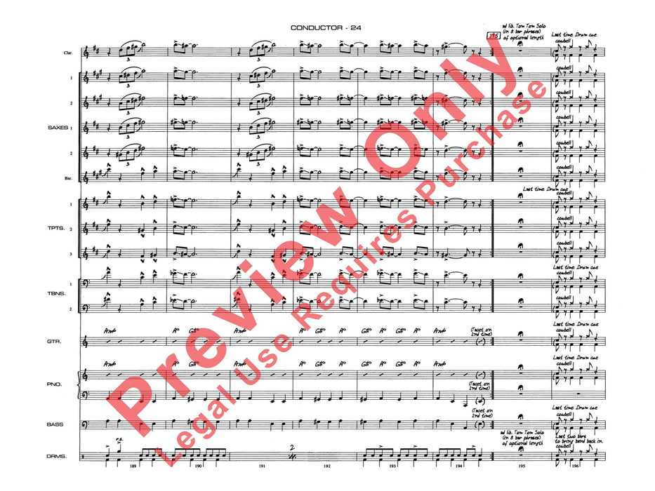 A Salute to Benny Goodman 總譜 | 小雅音樂 Hsiaoya Music