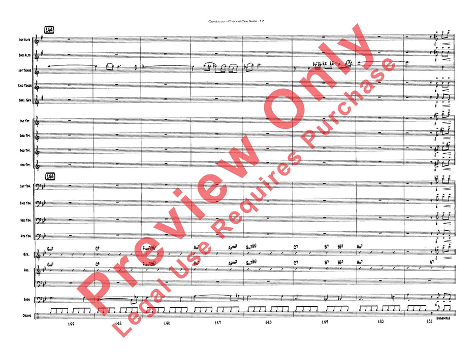 Channel One Suite 組曲 總譜 | 小雅音樂 Hsiaoya Music