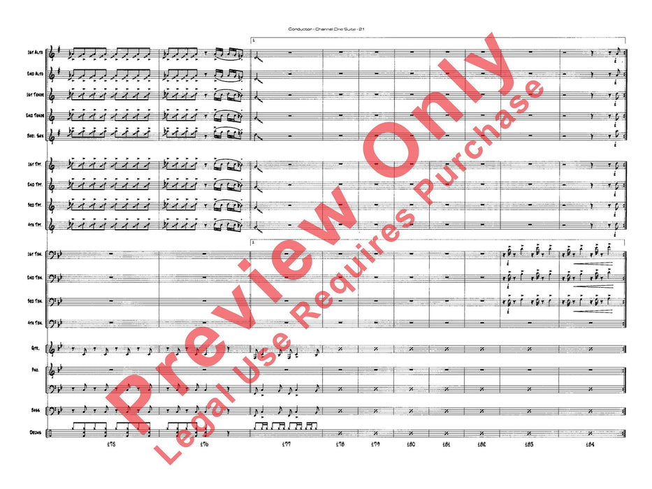 Channel One Suite 組曲 總譜 | 小雅音樂 Hsiaoya Music