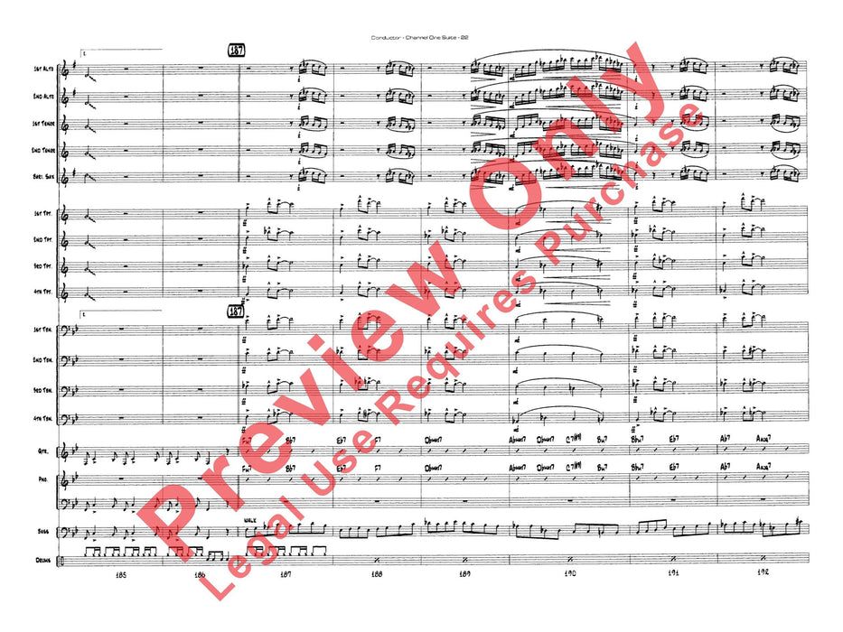 Channel One Suite 組曲 總譜 | 小雅音樂 Hsiaoya Music