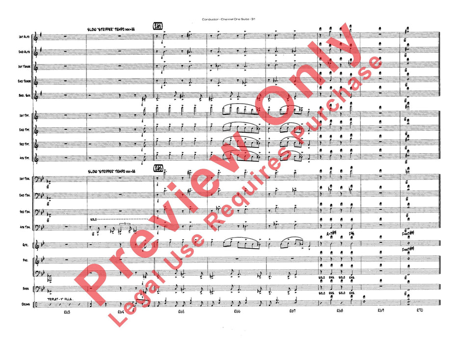 Channel One Suite 組曲 總譜 | 小雅音樂 Hsiaoya Music