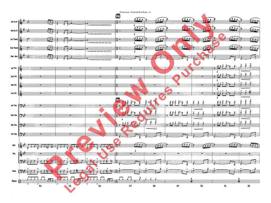 Channel One Suite 組曲 總譜 | 小雅音樂 Hsiaoya Music