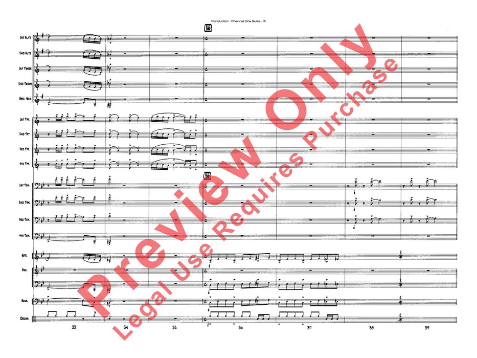 Channel One Suite 組曲 總譜 | 小雅音樂 Hsiaoya Music