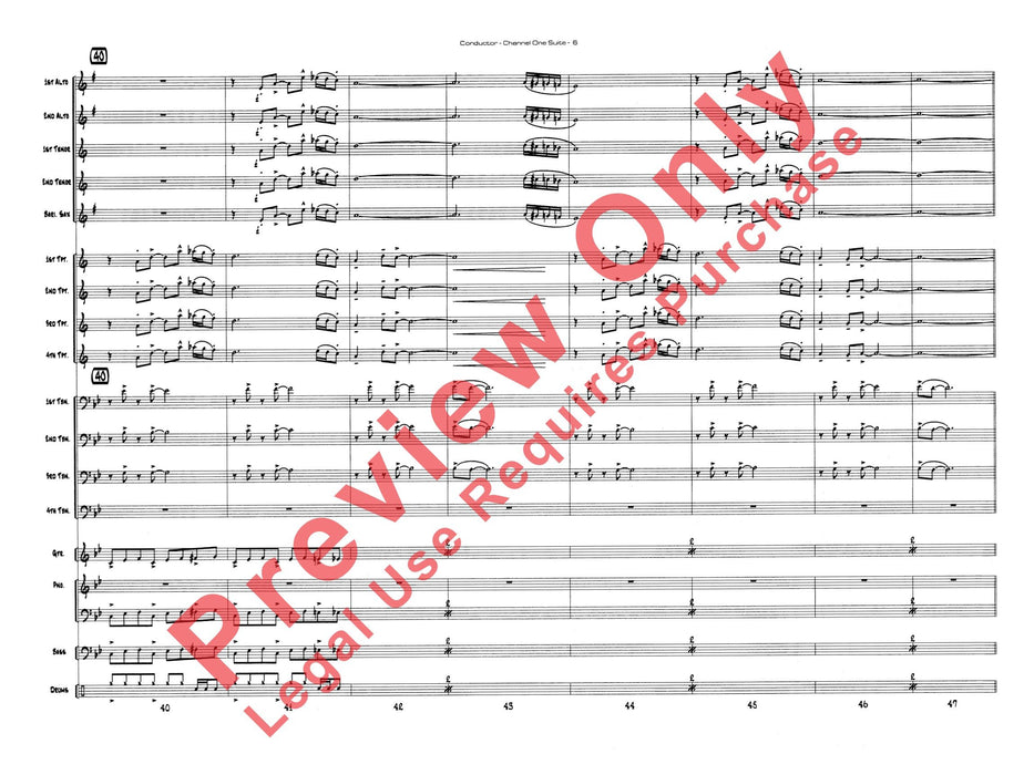 Channel One Suite 組曲 總譜 | 小雅音樂 Hsiaoya Music