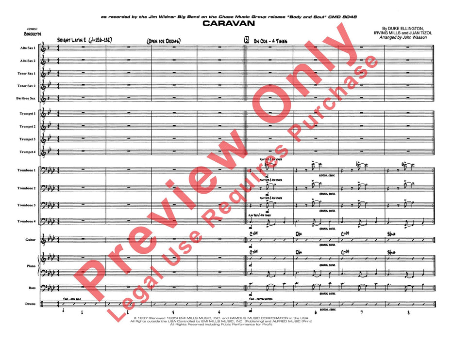 Caravan 總譜 | 小雅音樂 Hsiaoya Music