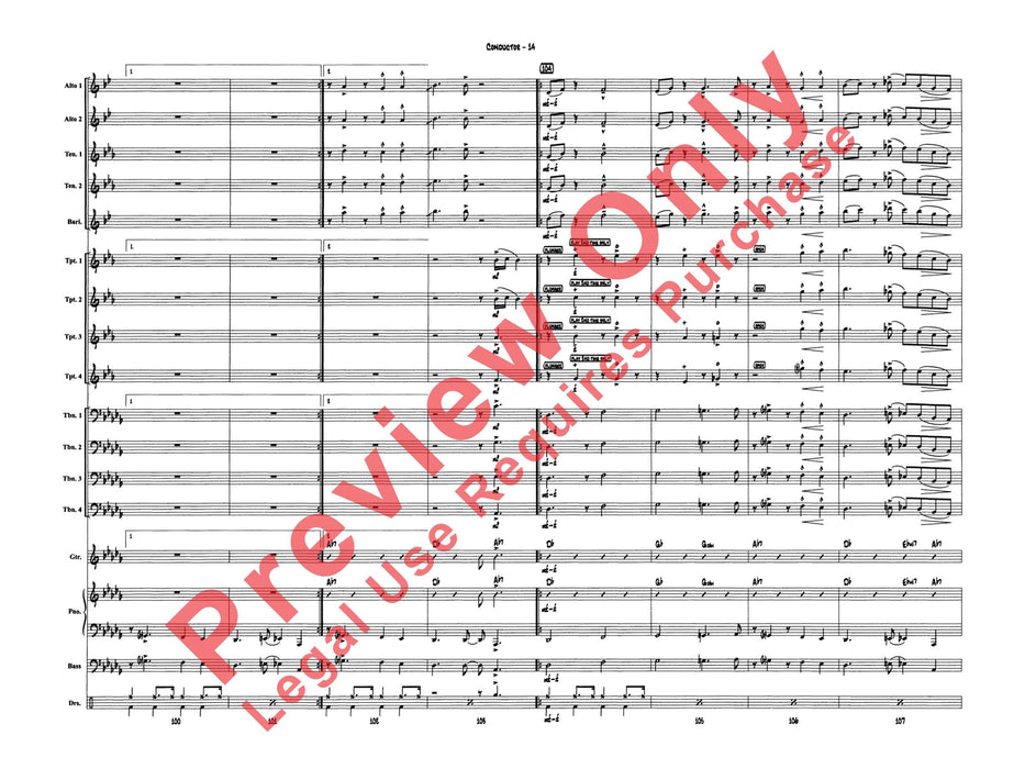 A Salute to Glenn Miller 總譜 | 小雅音樂 Hsiaoya Music