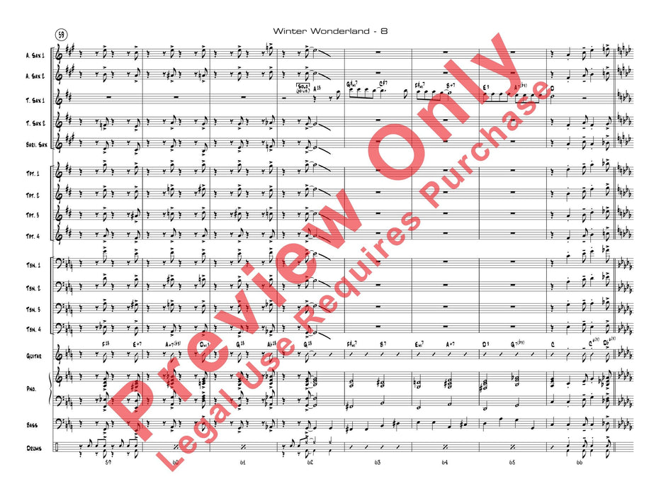Winter Wonderland 總譜 | 小雅音樂 Hsiaoya Music