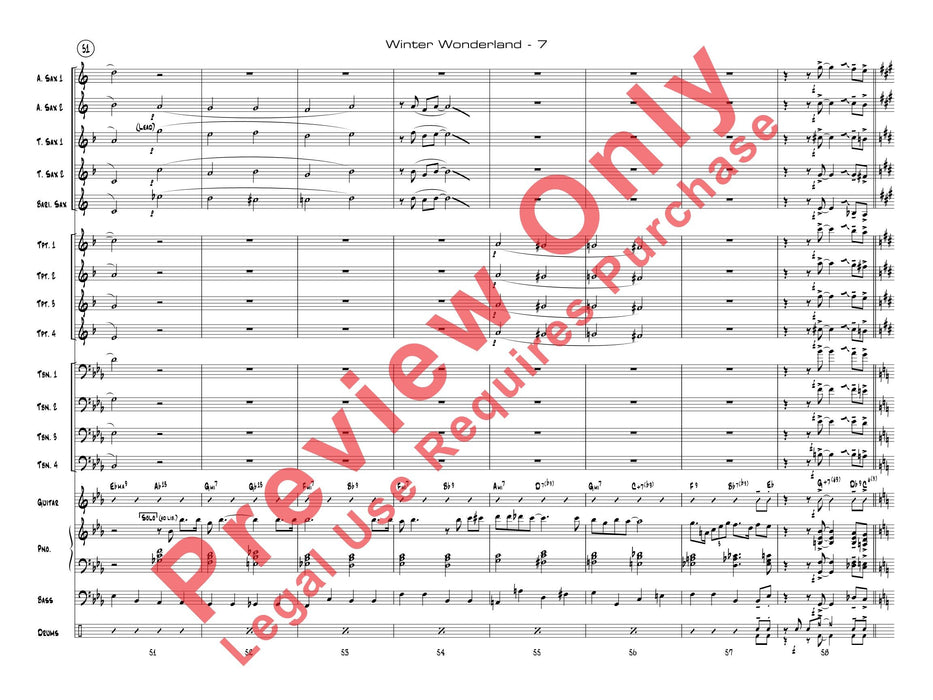 Winter Wonderland 總譜 | 小雅音樂 Hsiaoya Music