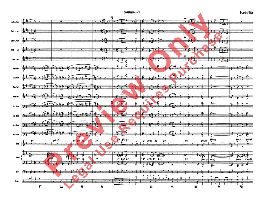 Sleigh Ride 總譜 | 小雅音樂 Hsiaoya Music