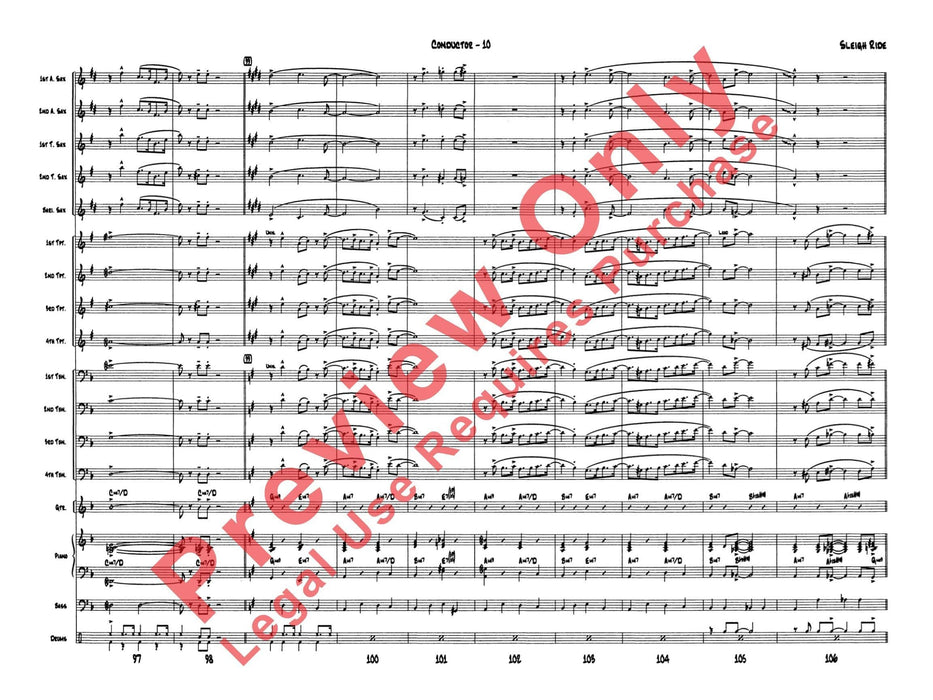 Sleigh Ride 總譜 | 小雅音樂 Hsiaoya Music