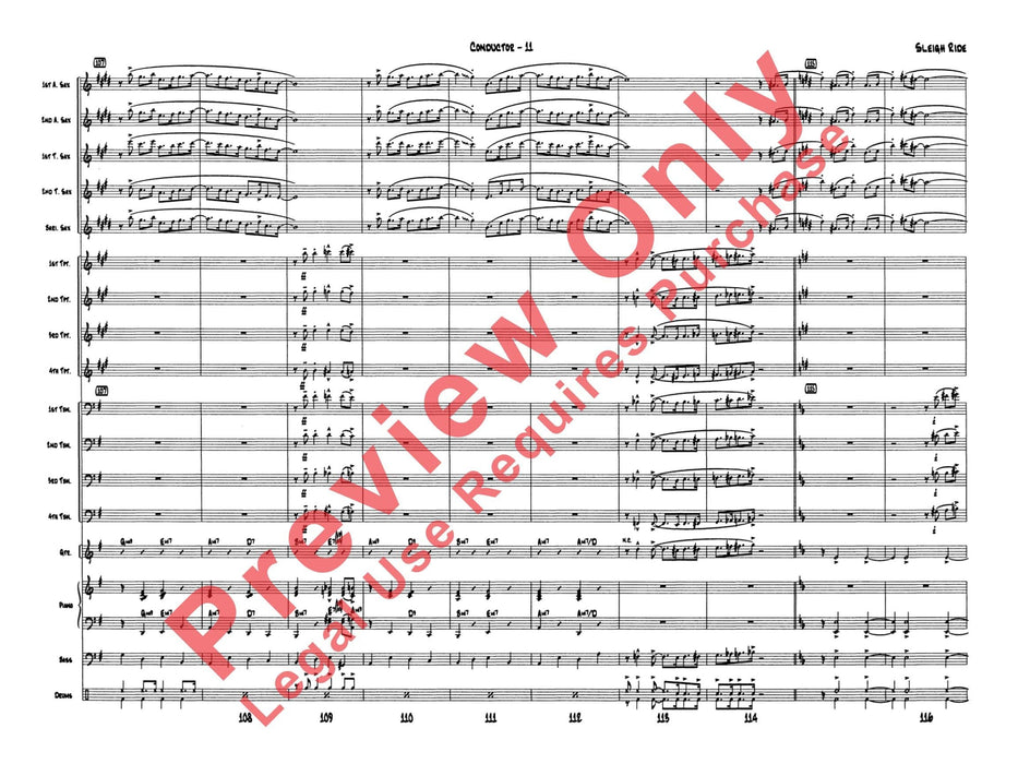 Sleigh Ride 總譜 | 小雅音樂 Hsiaoya Music