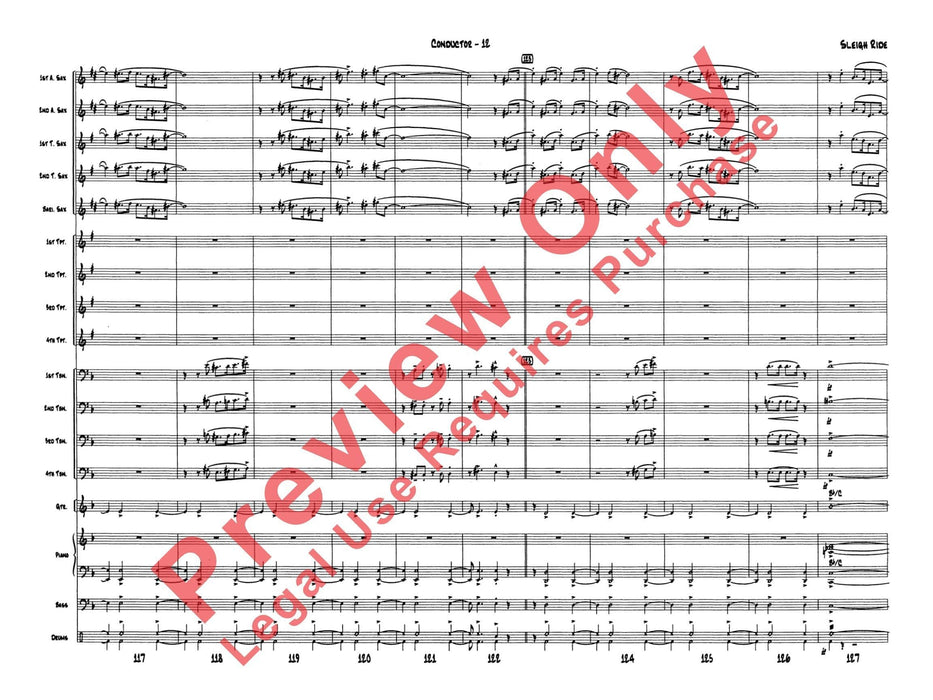 Sleigh Ride 總譜 | 小雅音樂 Hsiaoya Music