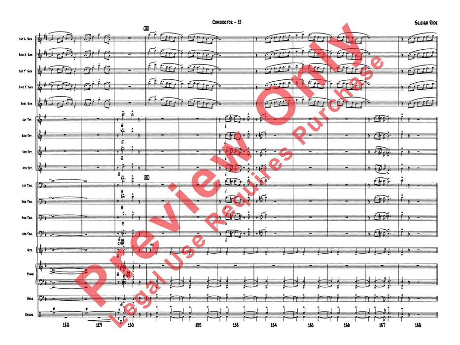 Sleigh Ride 總譜 | 小雅音樂 Hsiaoya Music