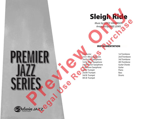 Sleigh Ride 總譜 | 小雅音樂 Hsiaoya Music