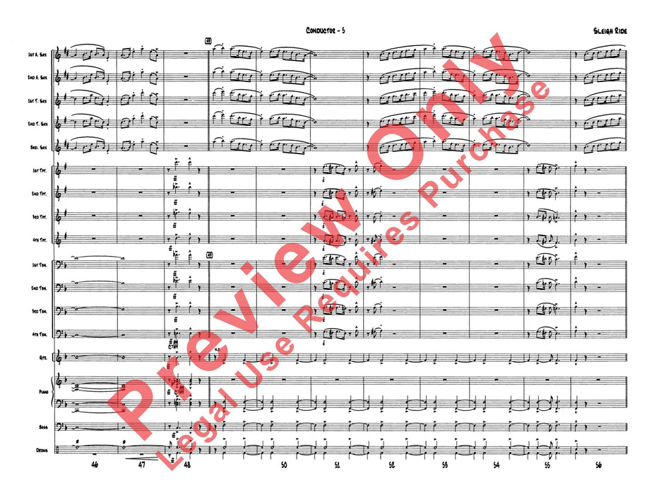 Sleigh Ride 總譜 | 小雅音樂 Hsiaoya Music