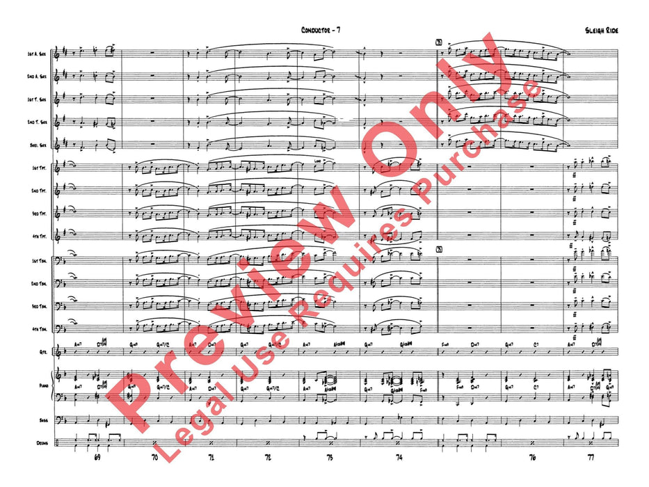 Sleigh Ride 總譜 | 小雅音樂 Hsiaoya Music