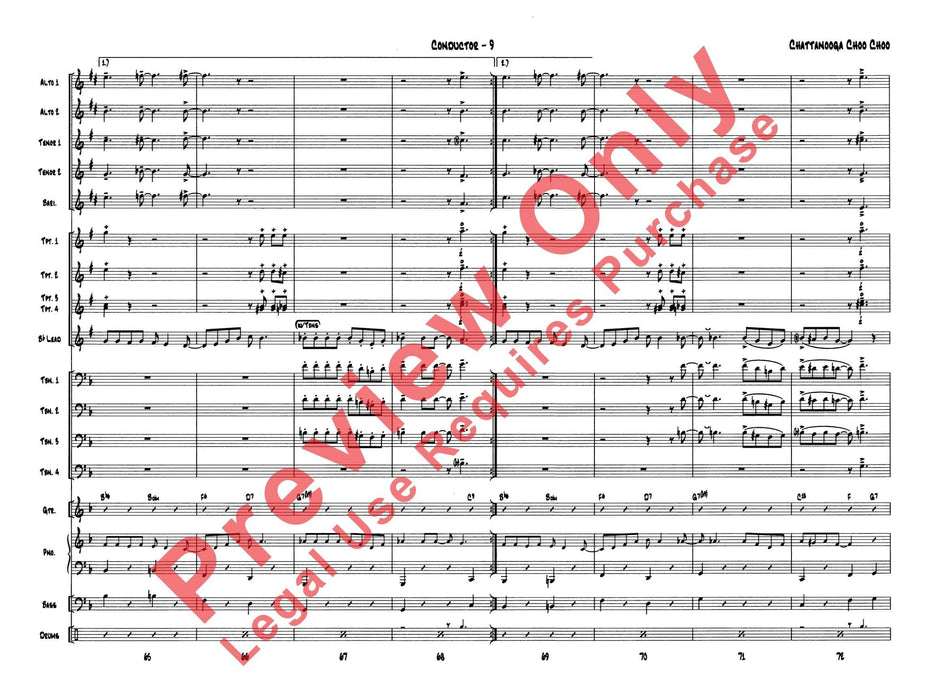 Chattanooga Choo Choo 總譜 | 小雅音樂 Hsiaoya Music