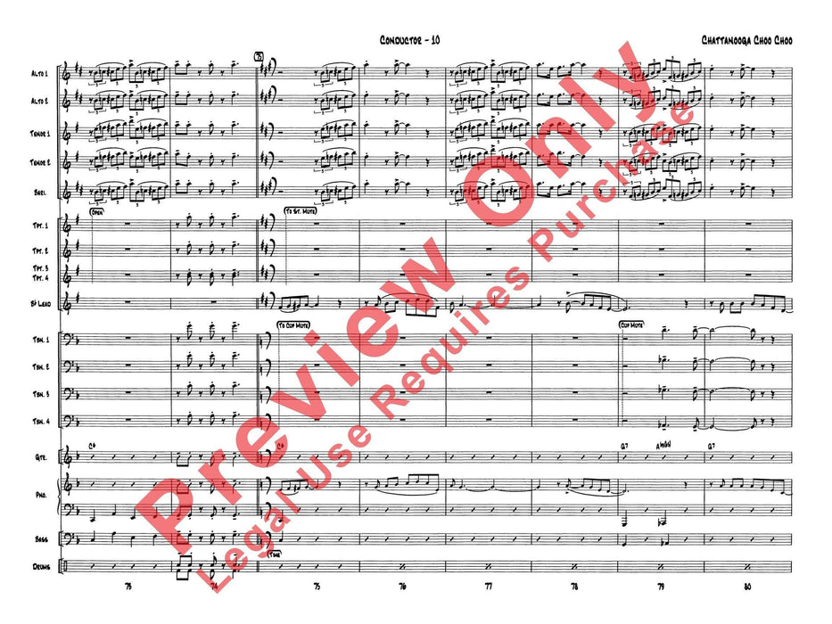 Chattanooga Choo Choo 總譜 | 小雅音樂 Hsiaoya Music