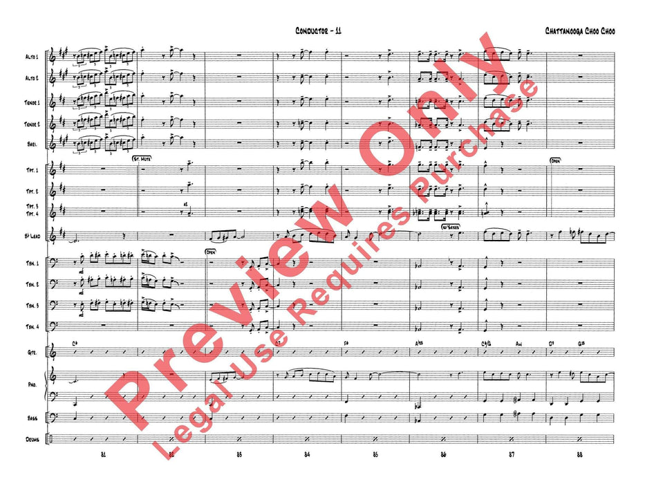 Chattanooga Choo Choo 總譜 | 小雅音樂 Hsiaoya Music