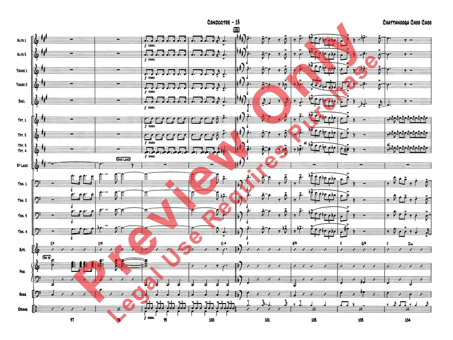 Chattanooga Choo Choo 總譜 | 小雅音樂 Hsiaoya Music