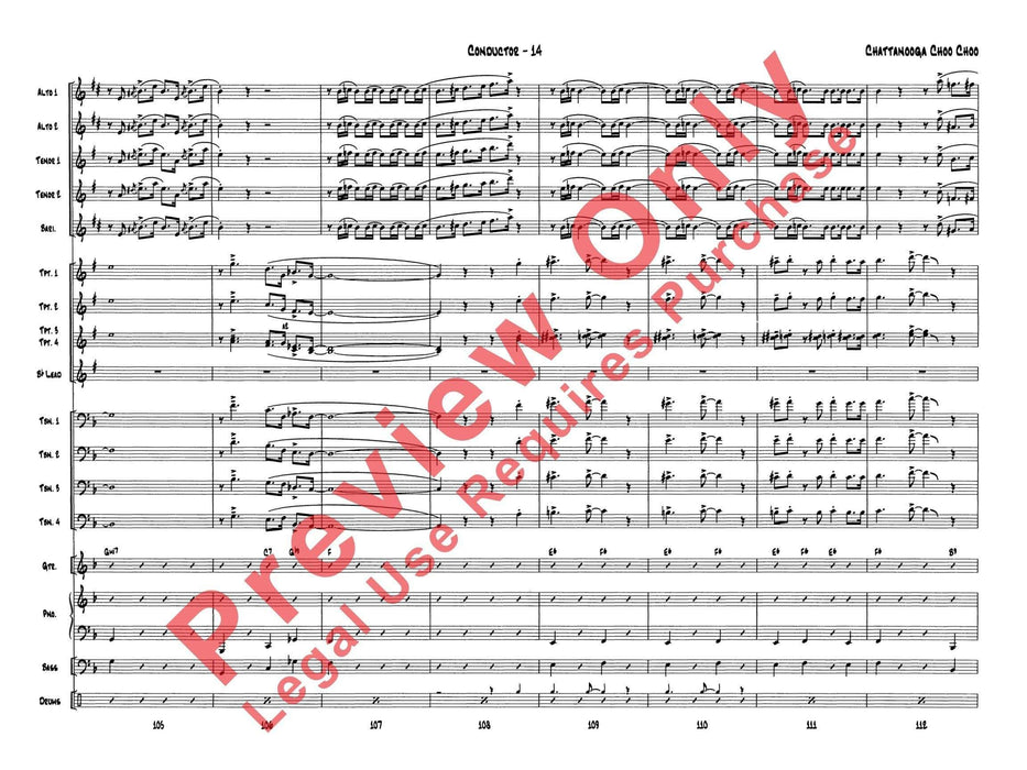 Chattanooga Choo Choo 總譜 | 小雅音樂 Hsiaoya Music